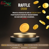 GOLD COIN RAFFLE DRAW